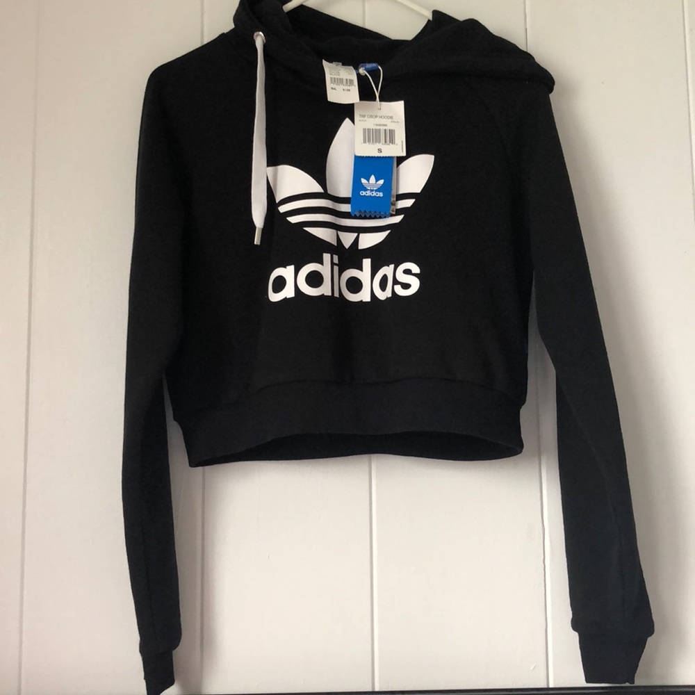 Adidas cropped hoodie